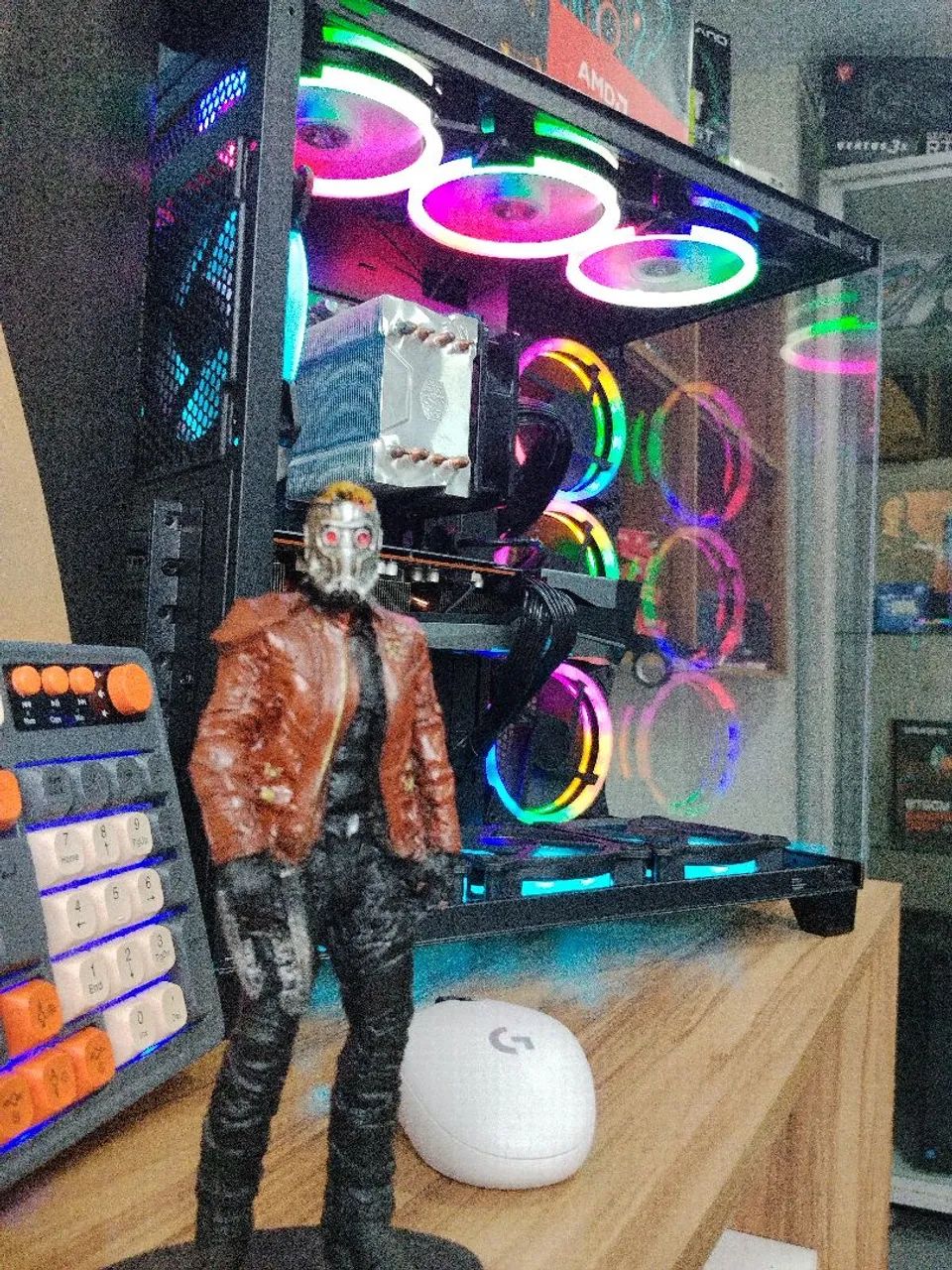 Pc Game i7 13°GHt 16GB  RTx 3060Ti Gaming Garantia e Nota 