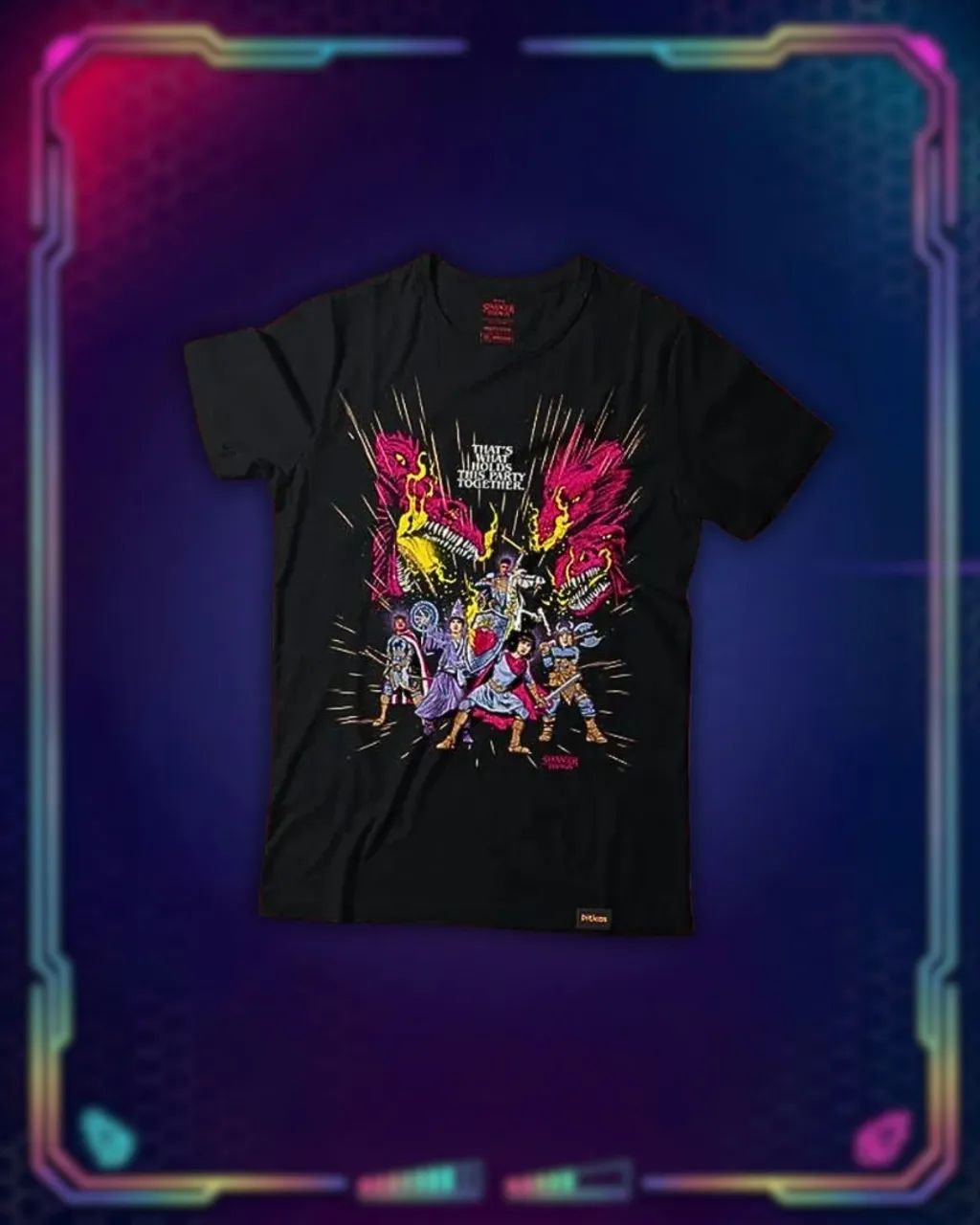 Blusa Piticas Stranger things