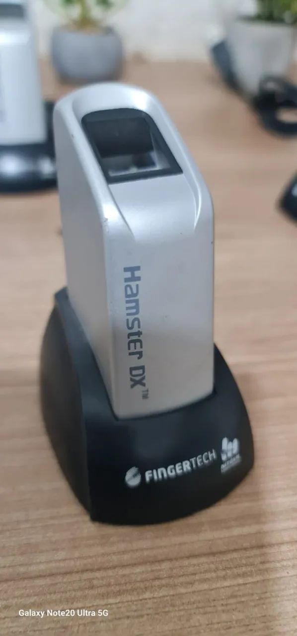 UNIDADE LEITOR BIOMETRICO USB HAMSTER DX FINGERTCH NITGEN - Foto 2