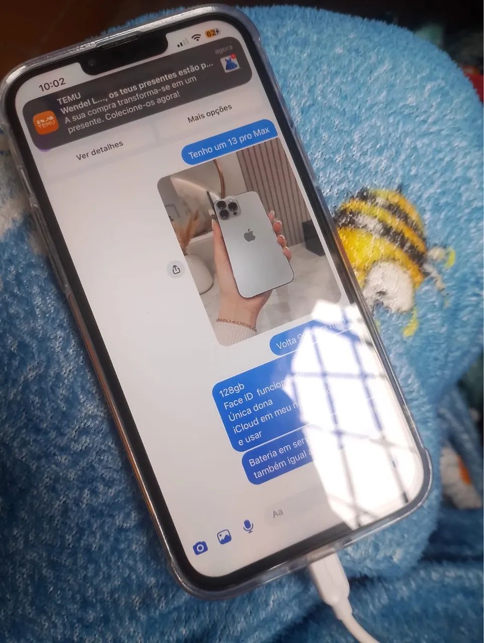 Troca IPHONE 13 PRO MAX - 128GB - Foto 5