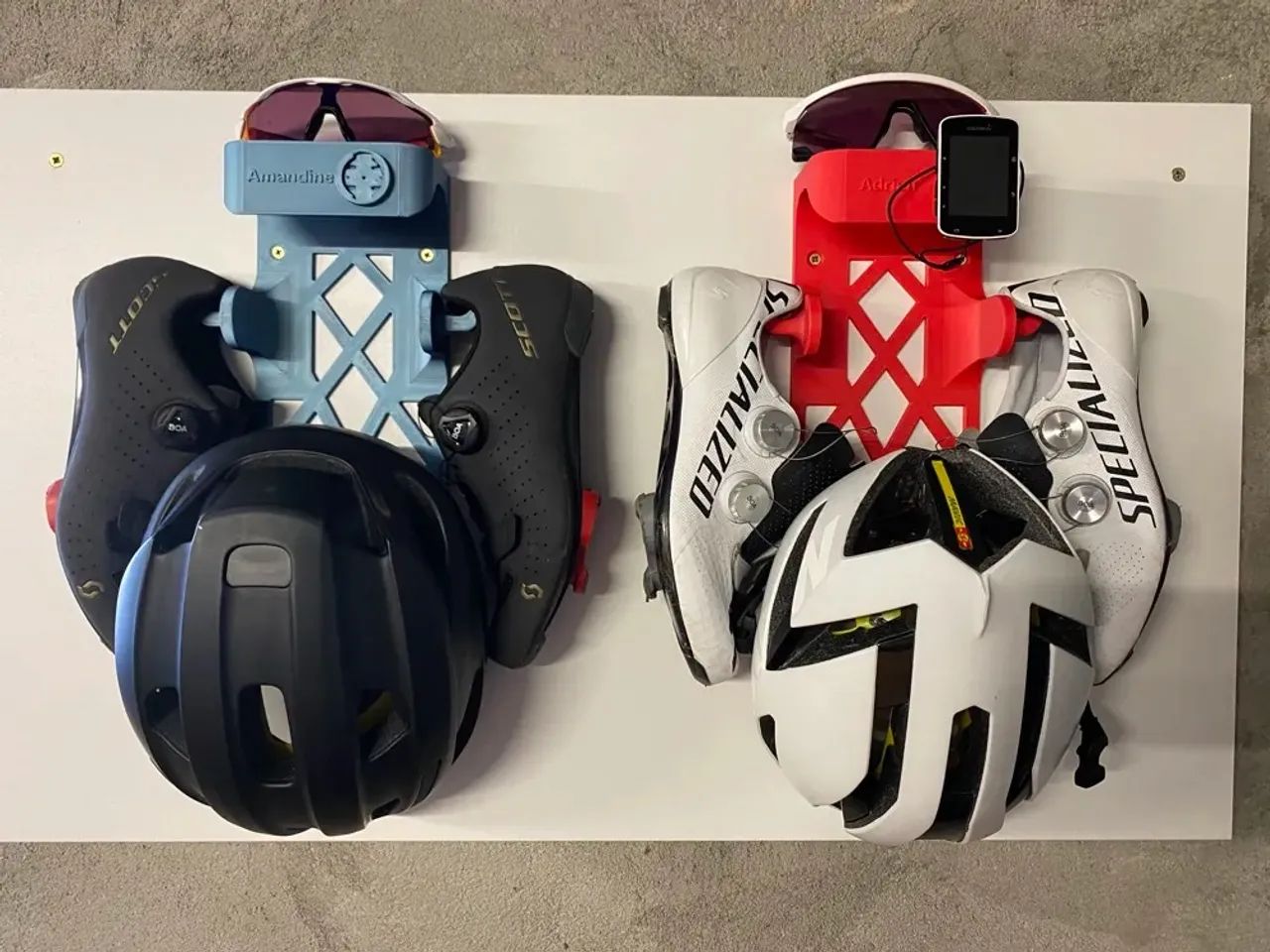 Suportes de Parede Personalizados para Ciclistas!