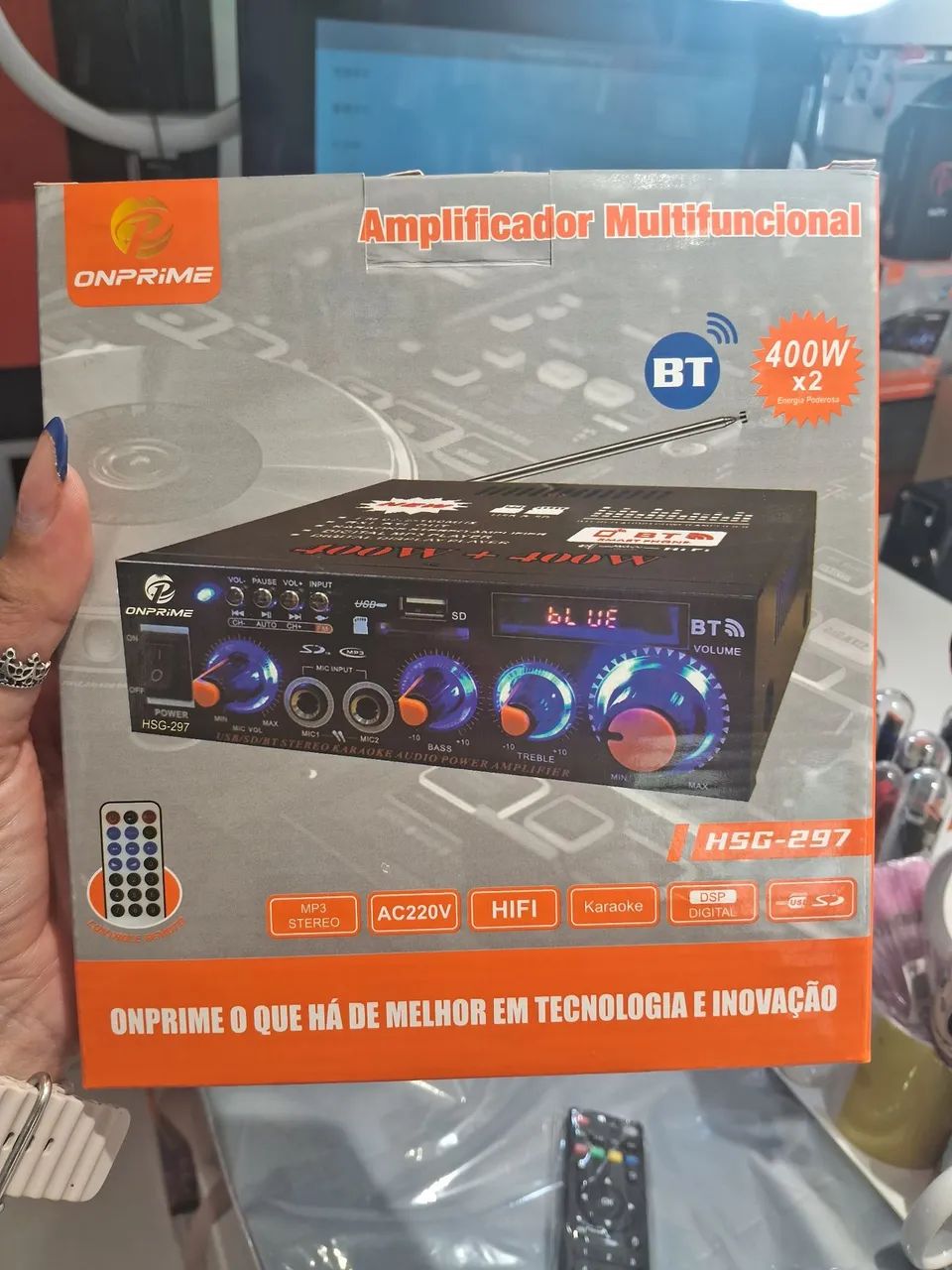 Amplificador BLUETOOTH promoção  - Foto 2