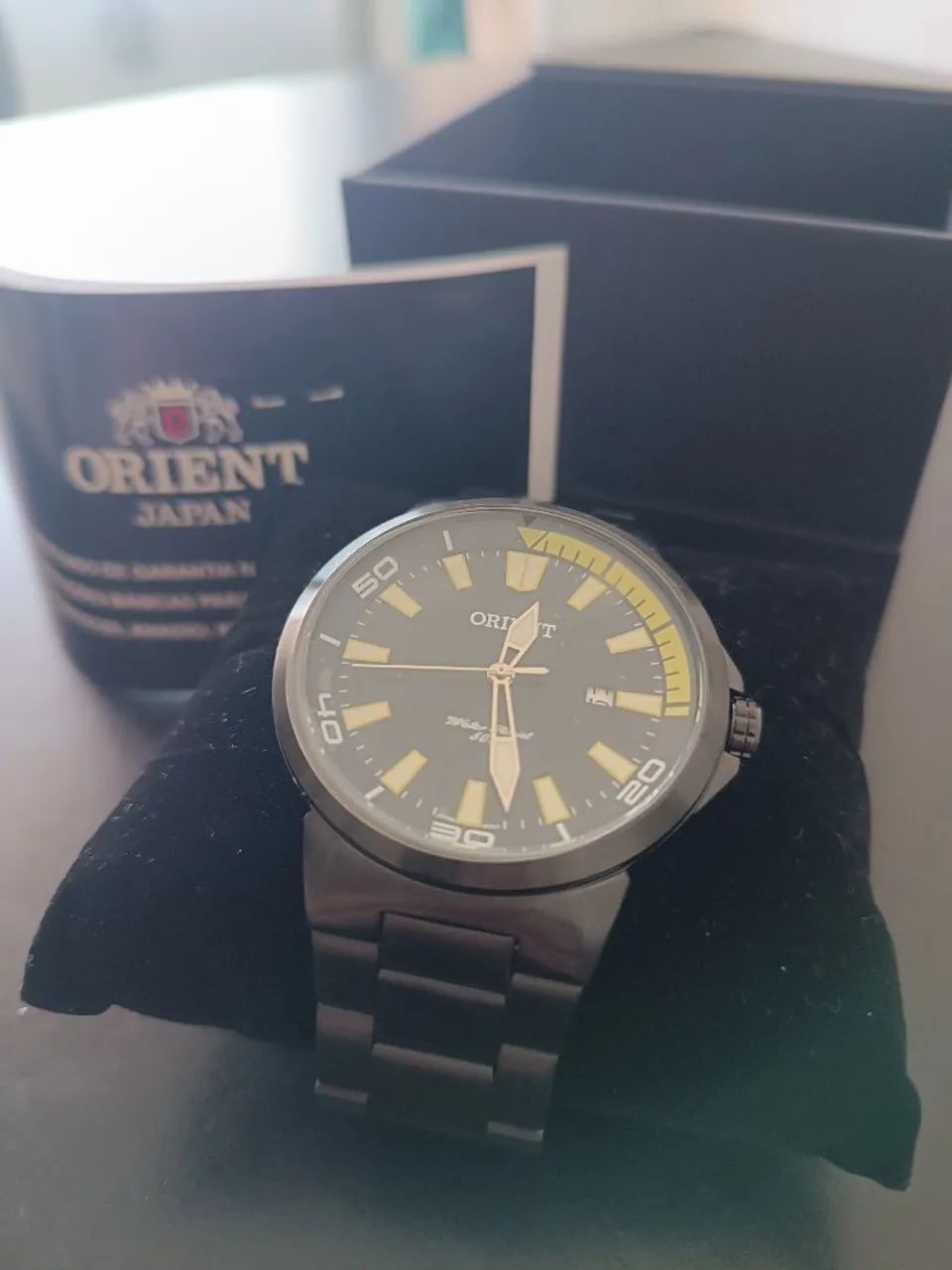 Relógio Orient MPSS 1018 nunca usado  - Foto 3