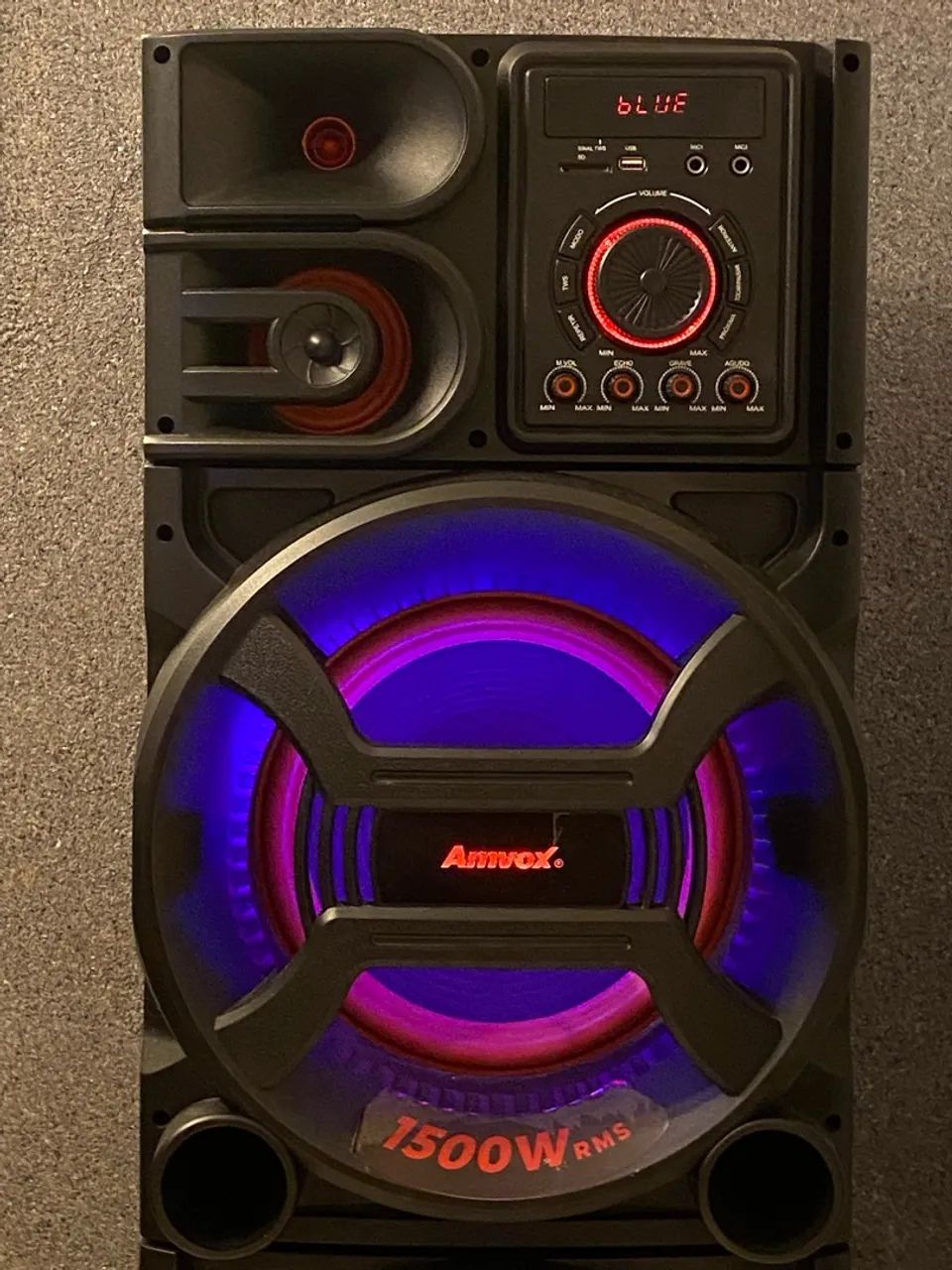 Caixas Bluetooth Amvox 1500rms