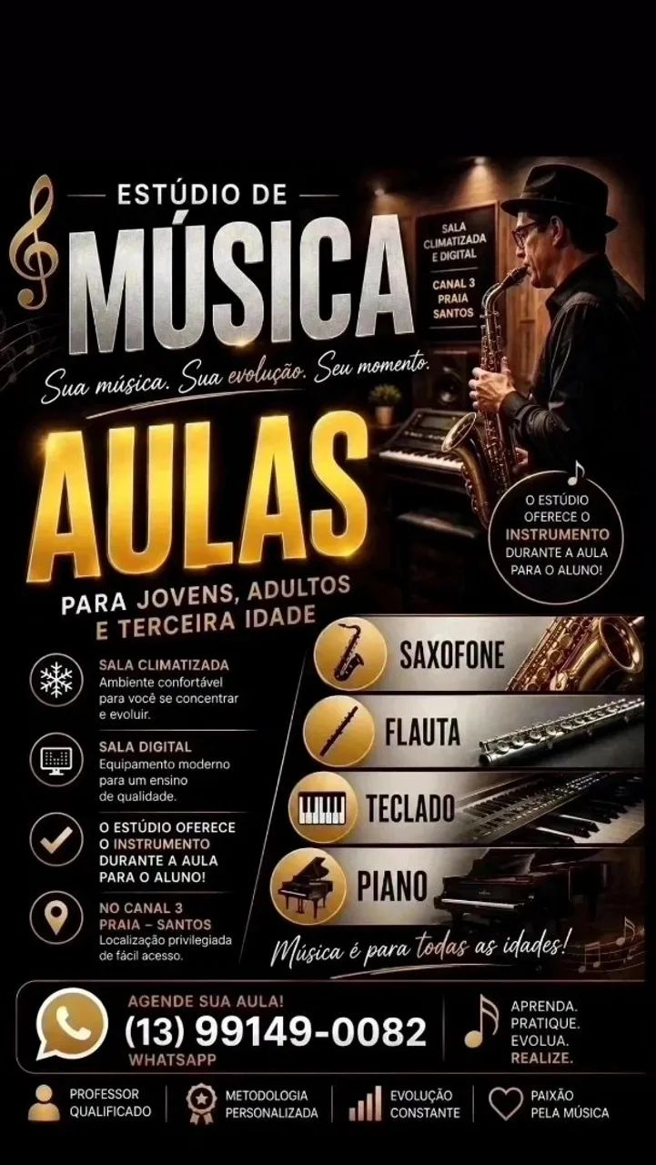 Saxofonista e Flautista - Foto 2