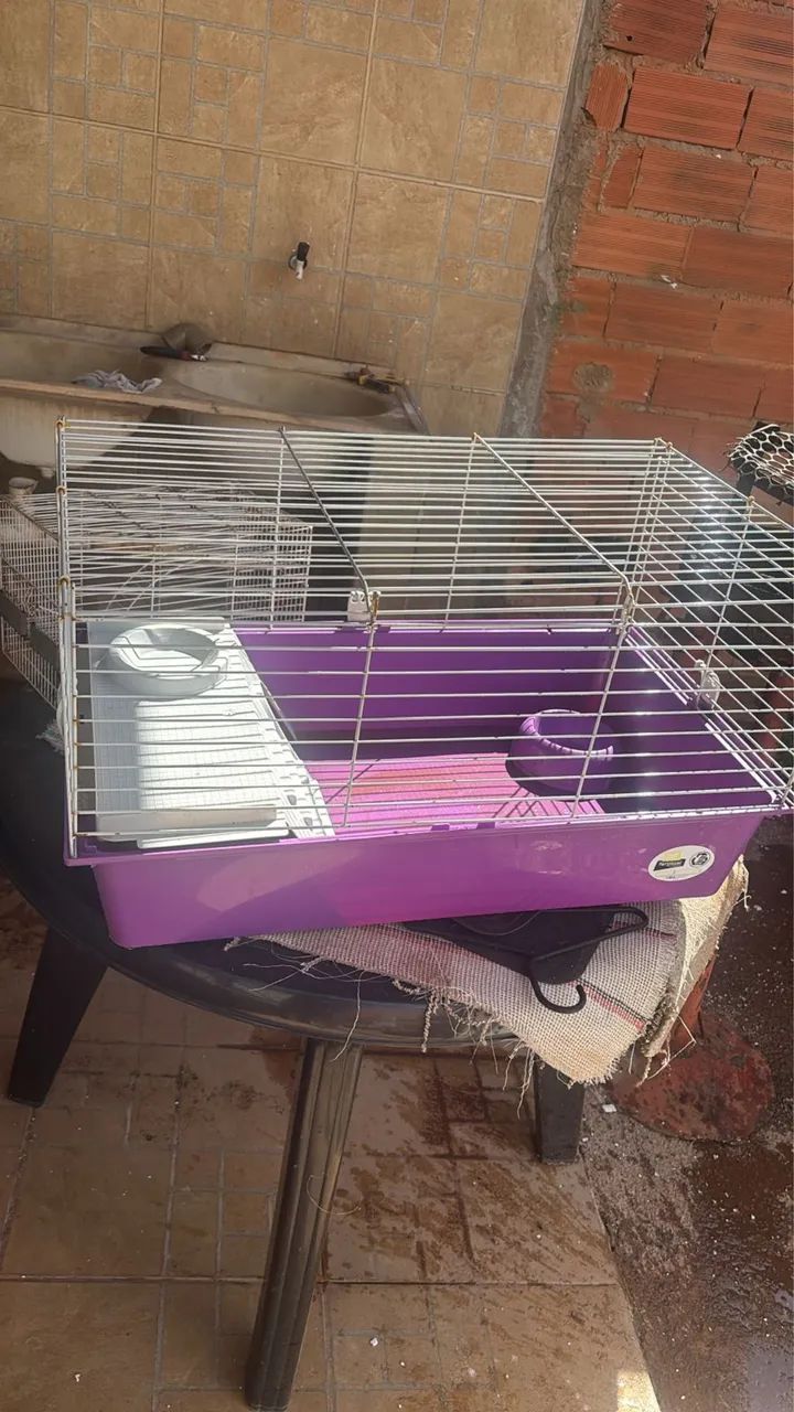  Gaiola Ferplast Cavie 80 para Roedores Violeta