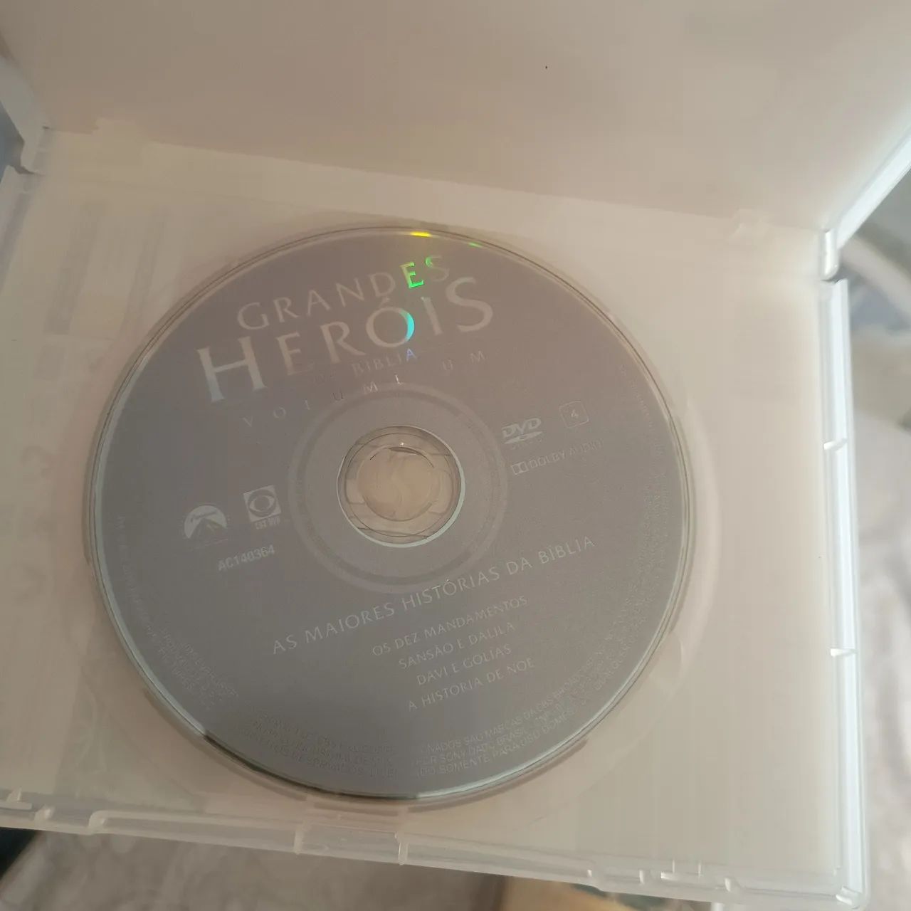 Coleção de dvds grandes heróis da bíblia  - Foto 4
