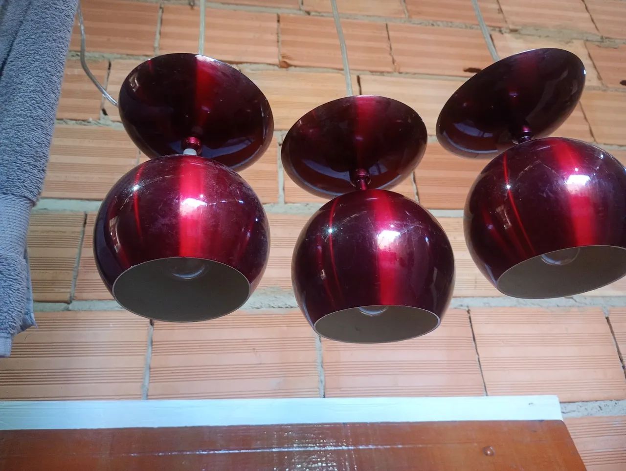 Luminárias cereja