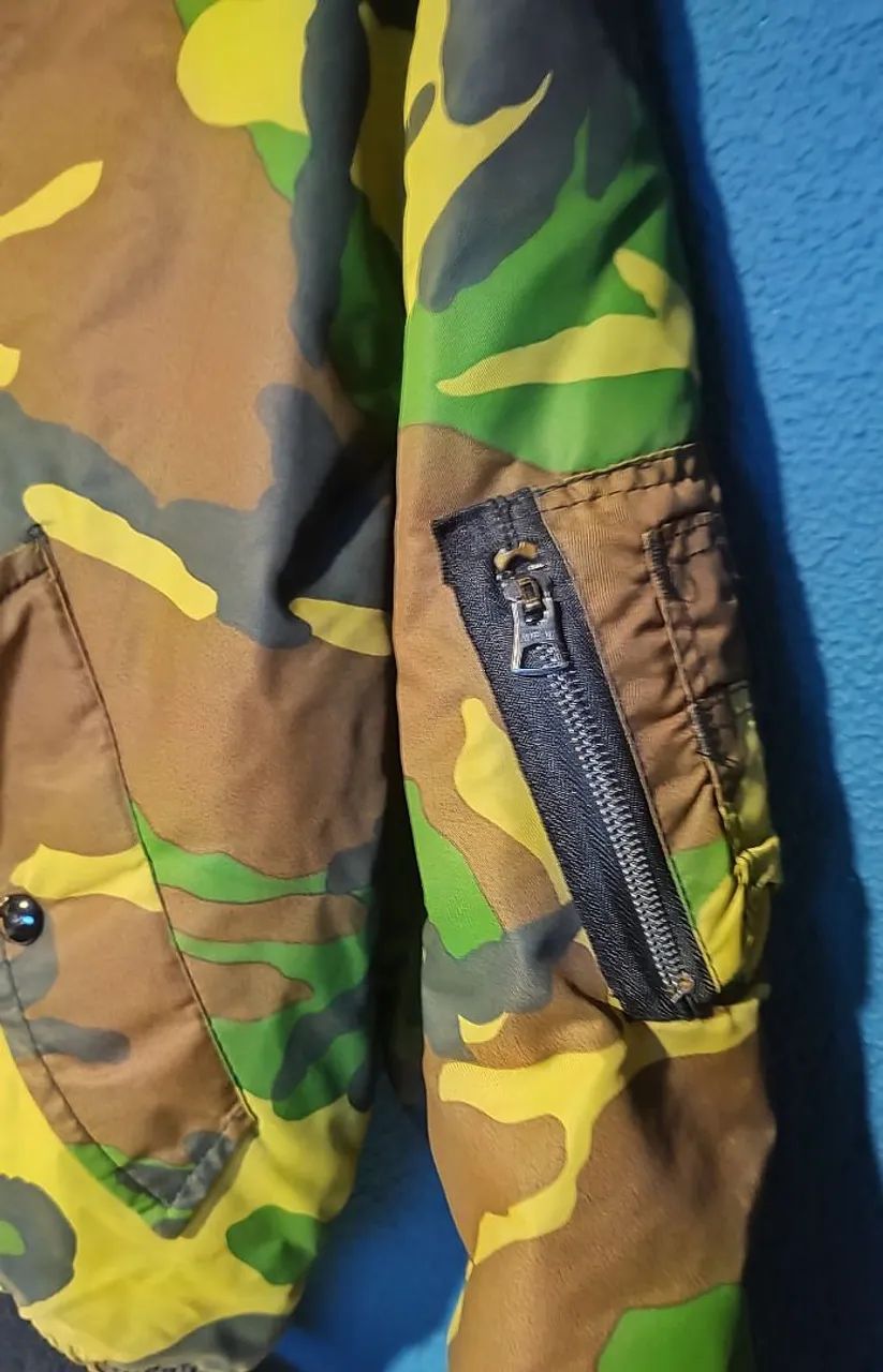 Jaqueta Bomber Camuflada 
