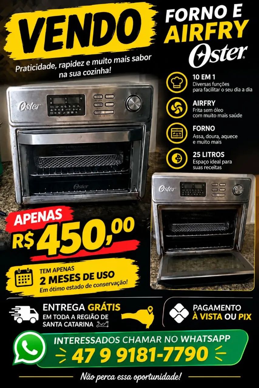 Forno e ayfrier Oster  - Foto 4