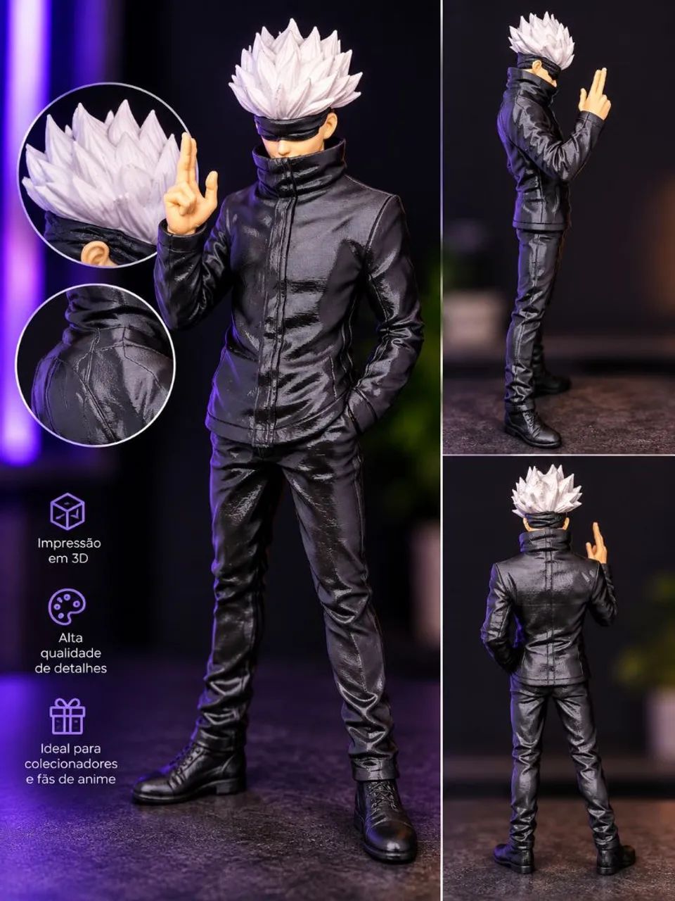 SATORU GOJO EM IMPRESSÃO 3D!