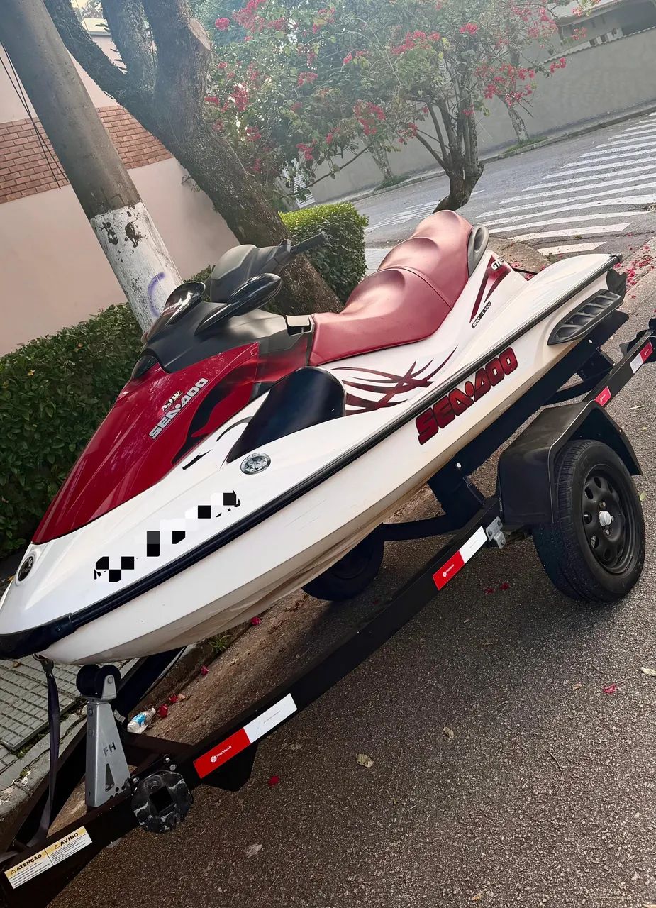 Jetski Seadoo GTI 130 2009 / Carreta Paes de Alumínio - Oportunidade 
