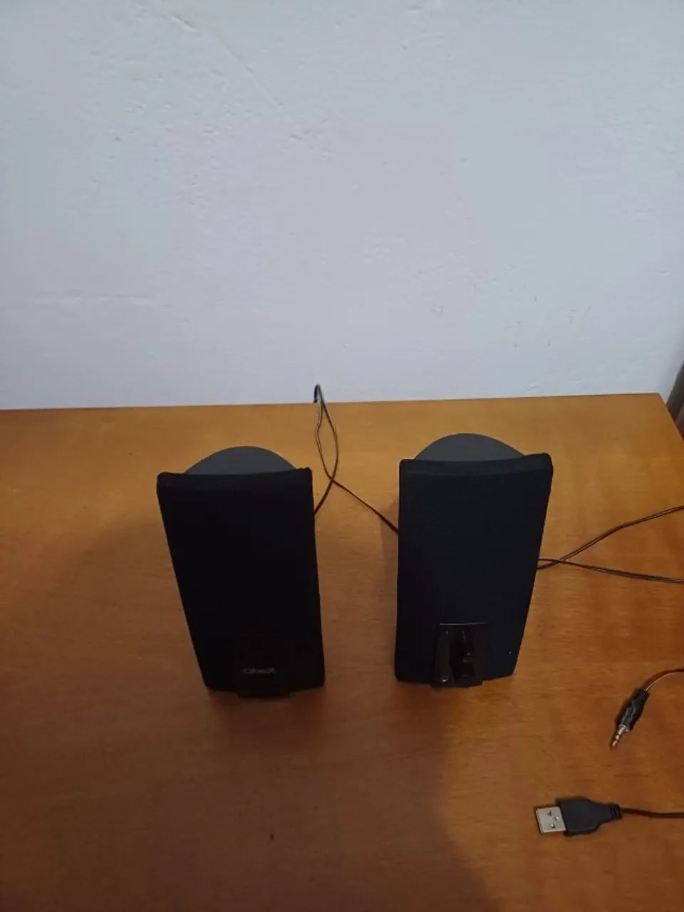 Caixinhas De Som Para Computador Qbex - Só R$ 25 (Super Conservadas) - Foto 4