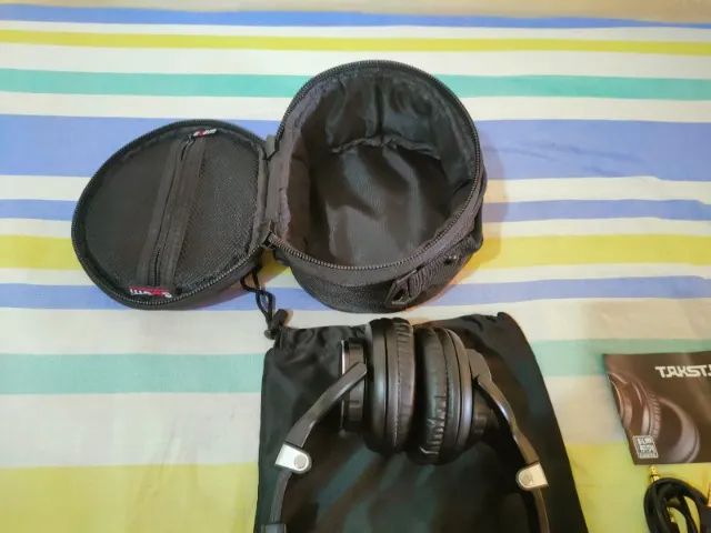 Fone DJ Takstar HD5500 + Case BUBM - Foto 4