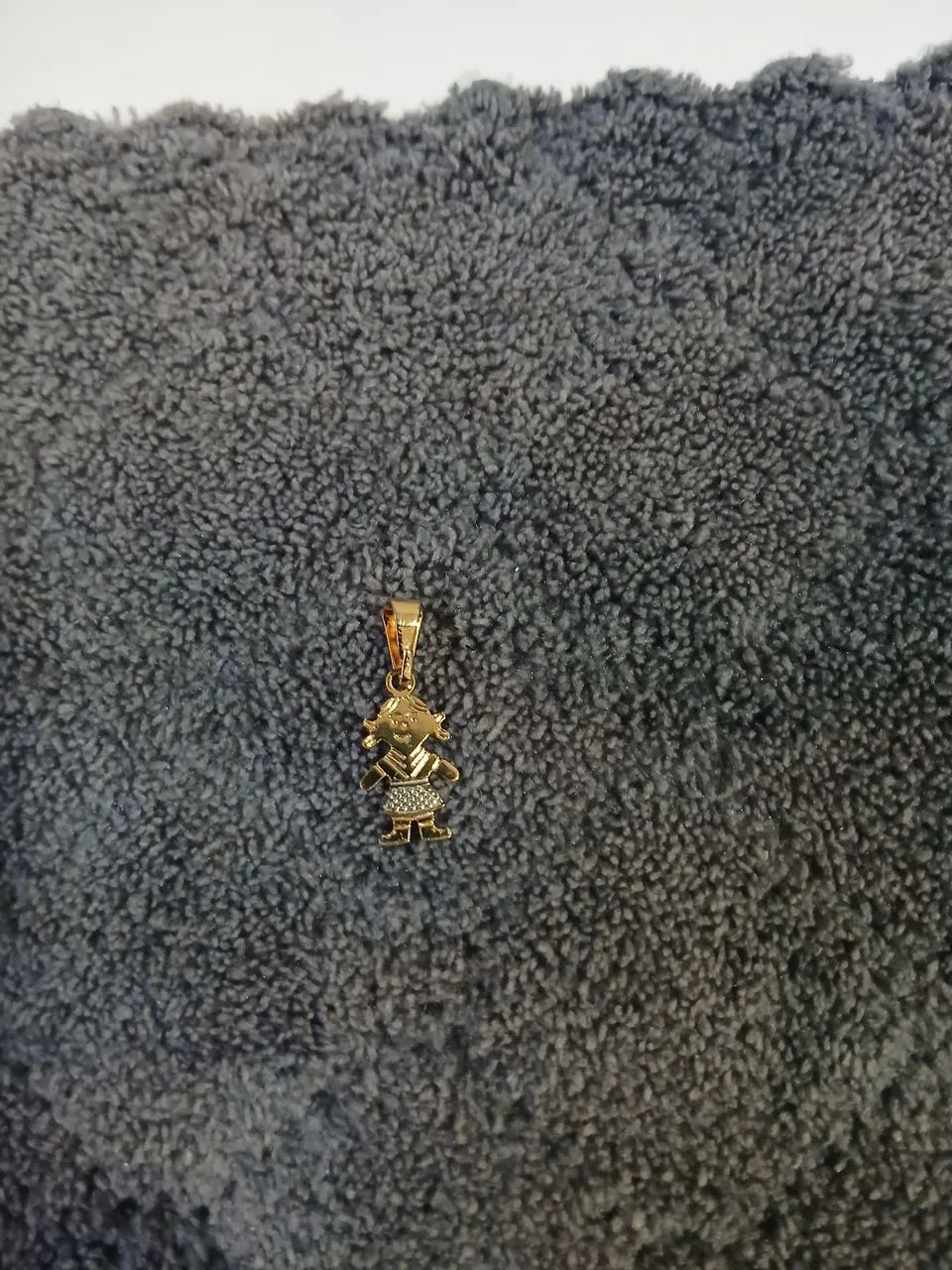 VENDO OU TROCO PIGENTE DE OURO 18K  - Foto 3