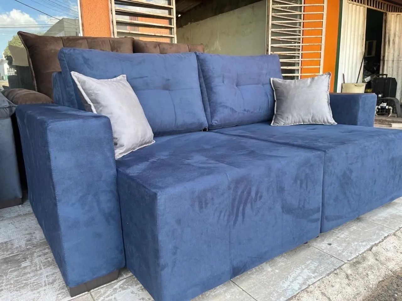 Oferta! Sofá retrátil modelo 2 Lugares  - Foto 5