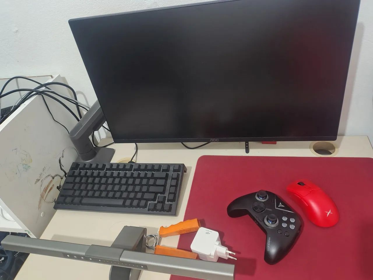 Setup/Pc gamer com ryzen 5 5500x3d, com brindes - Foto 3