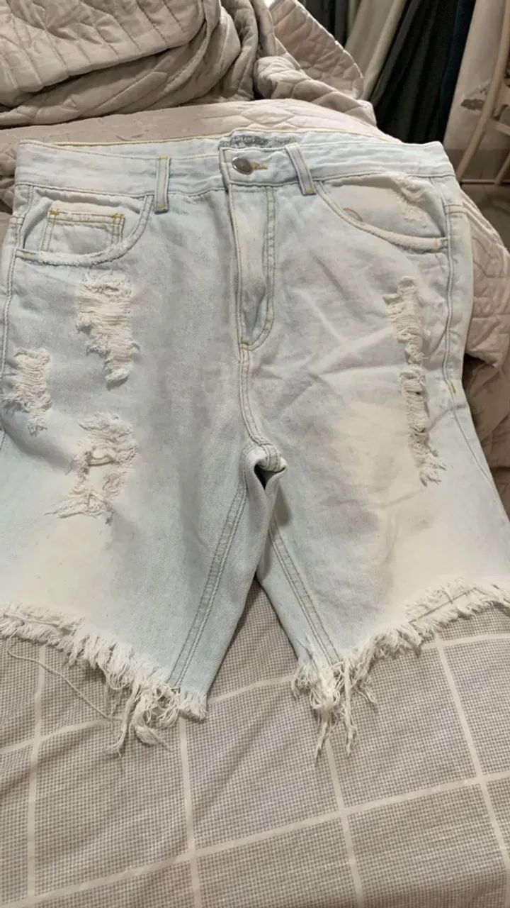 Bermuda masculina jeans