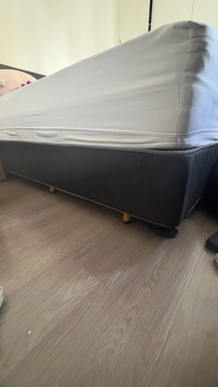 Cama Queen - base para colchão  - Foto 5