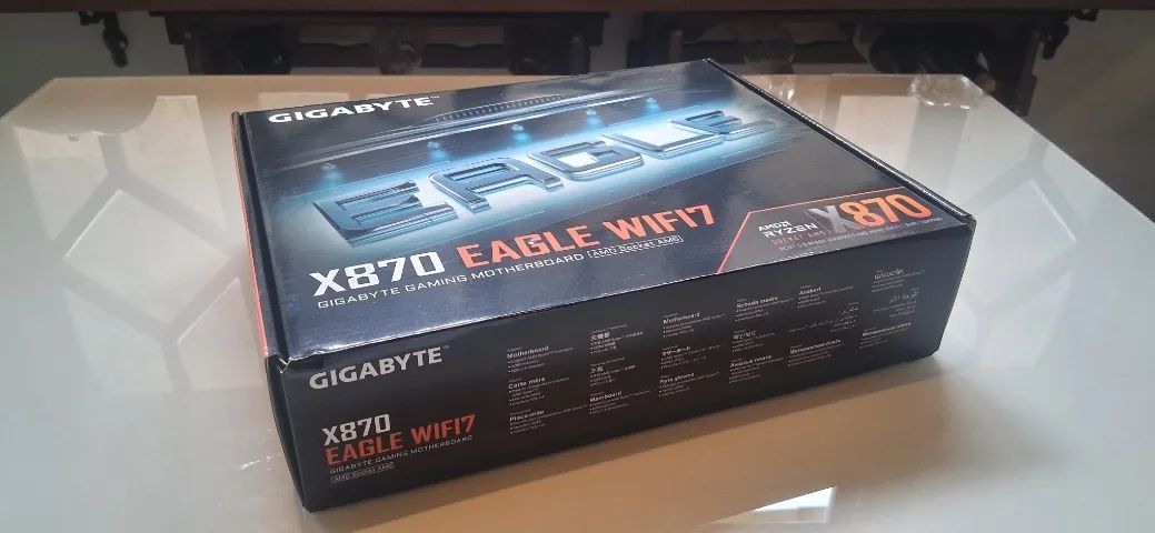 Placa Mãe Gigabyte X870 EAGLE WIFI7, AMD AM5 - NOVA -TROCO - Foto 2