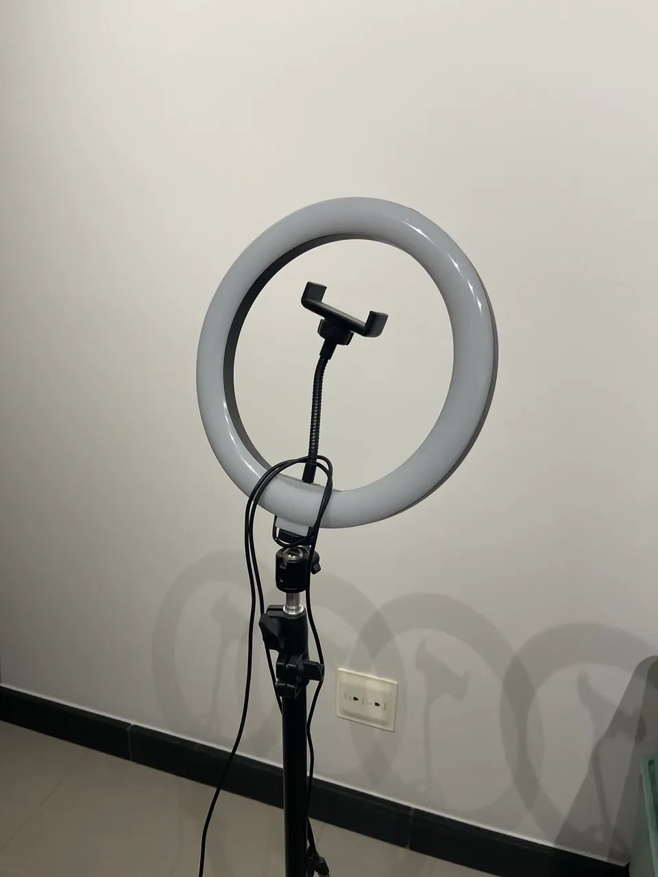     Ring Light com suporte para celular - Foto 2
