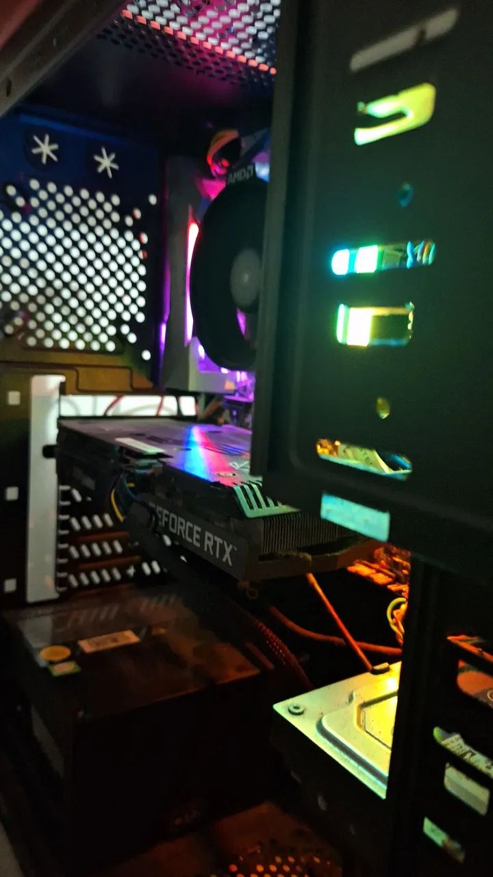 PC Gamer Placa 3060ti - Roda tudo - Foto 4