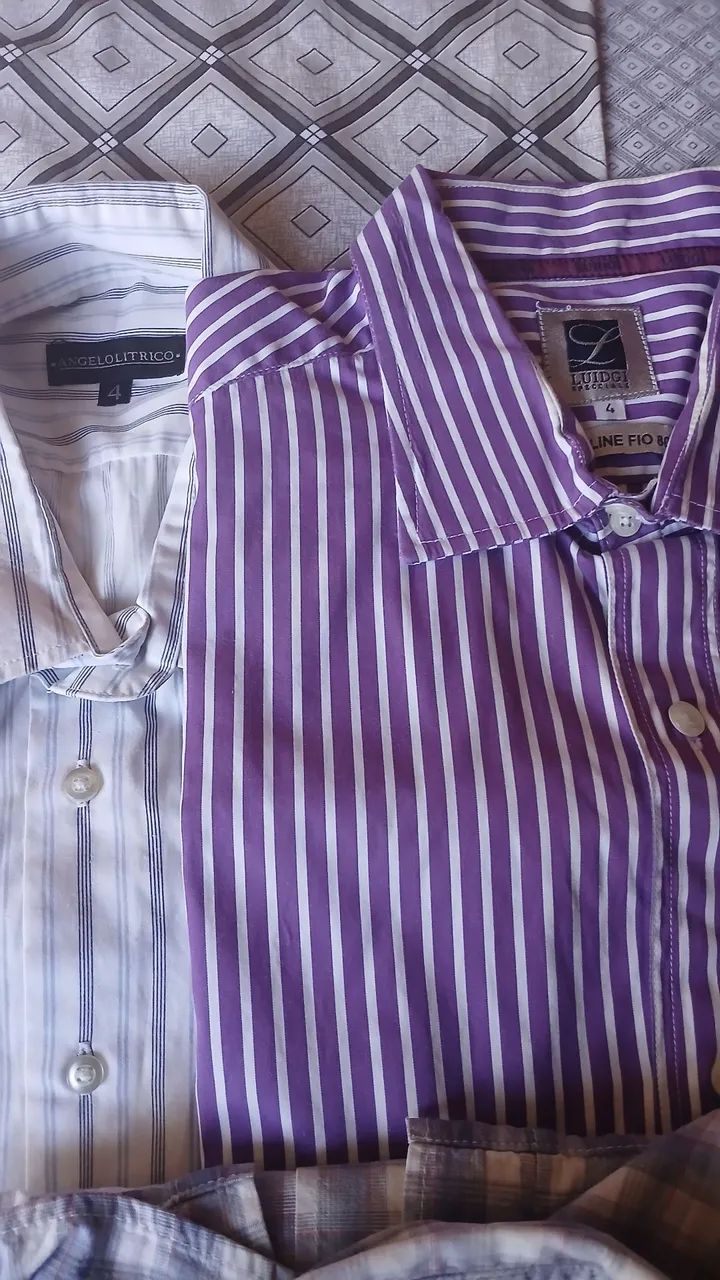 BLUSAS SOCIAL MASCULINA - Foto 5