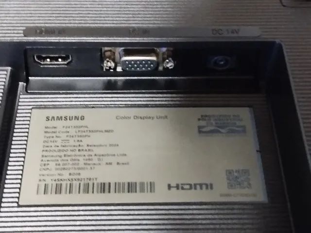 Monitor Samsung T350 24" 75Hz com NF - Foto 2