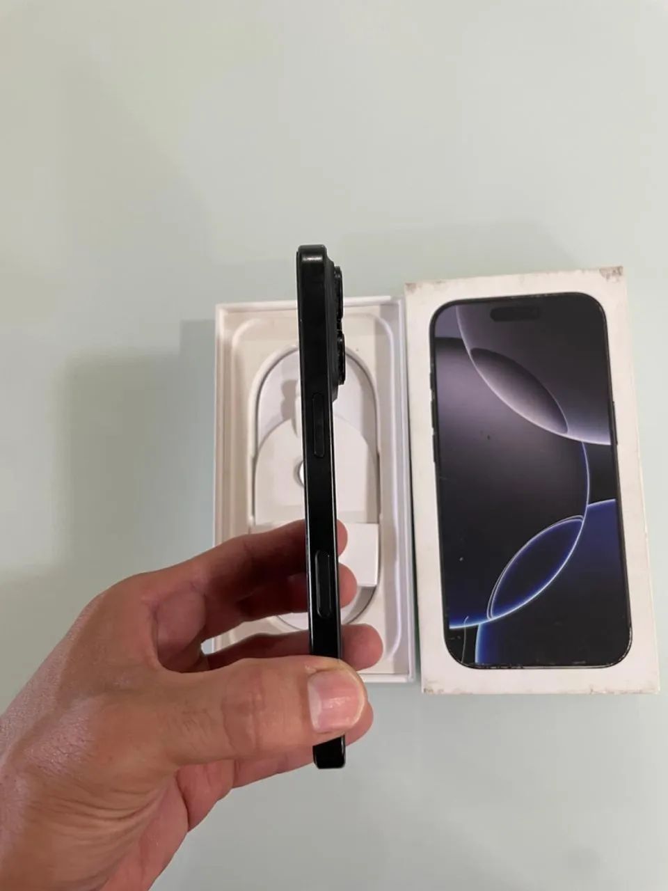 iPhone 16 pro - 128gb- Preto  - Foto 5