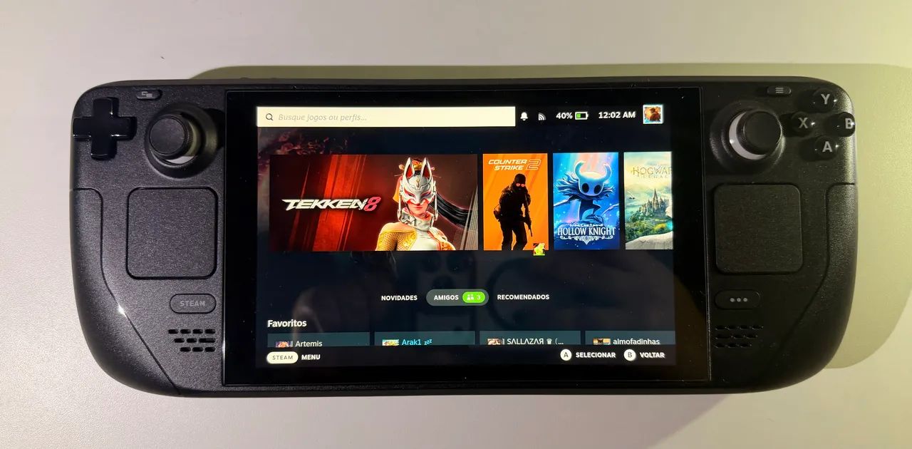Steam Deck LCD 2TB SSD | Estado de Novo - Consoles de Vídeo Game