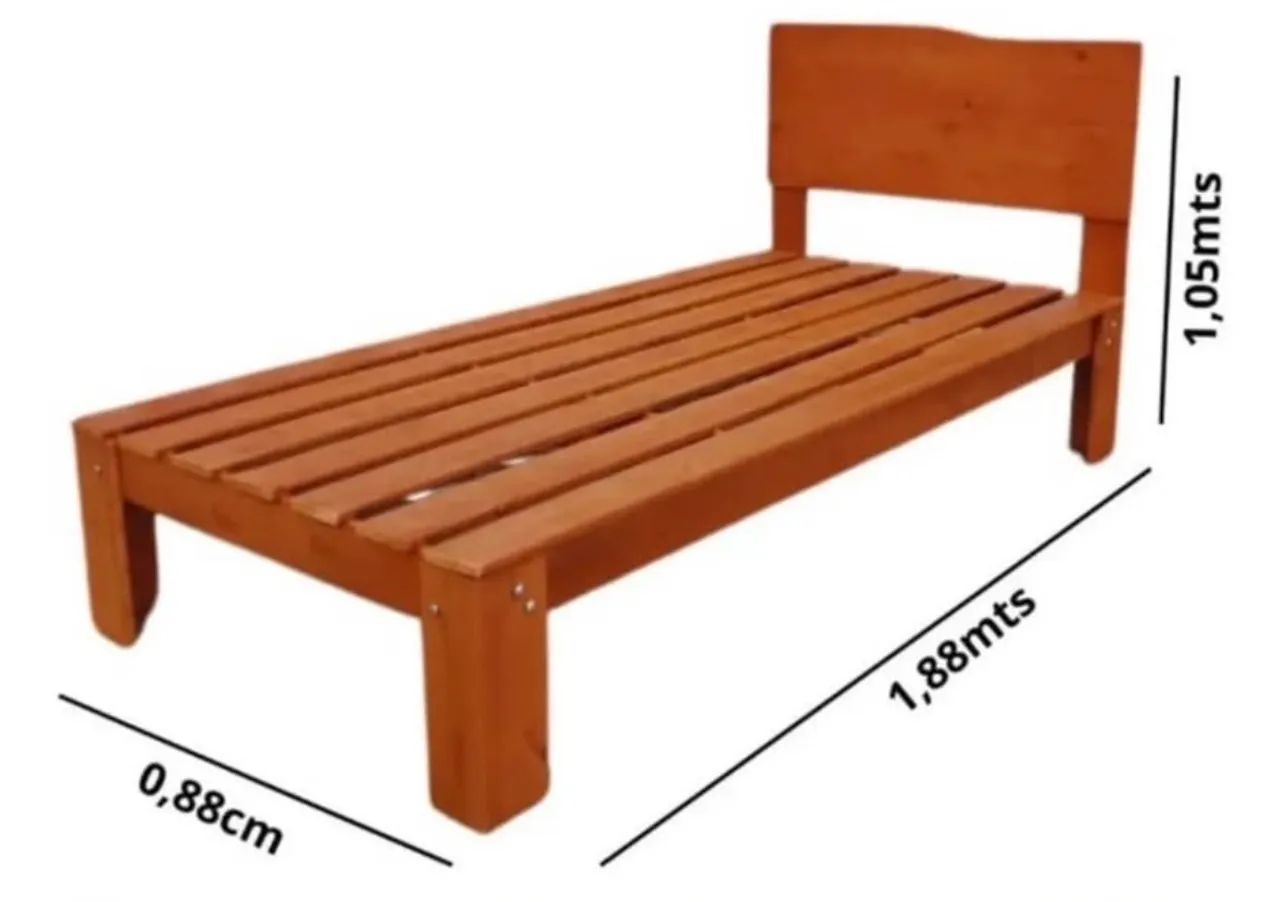 Cama + Colchão 