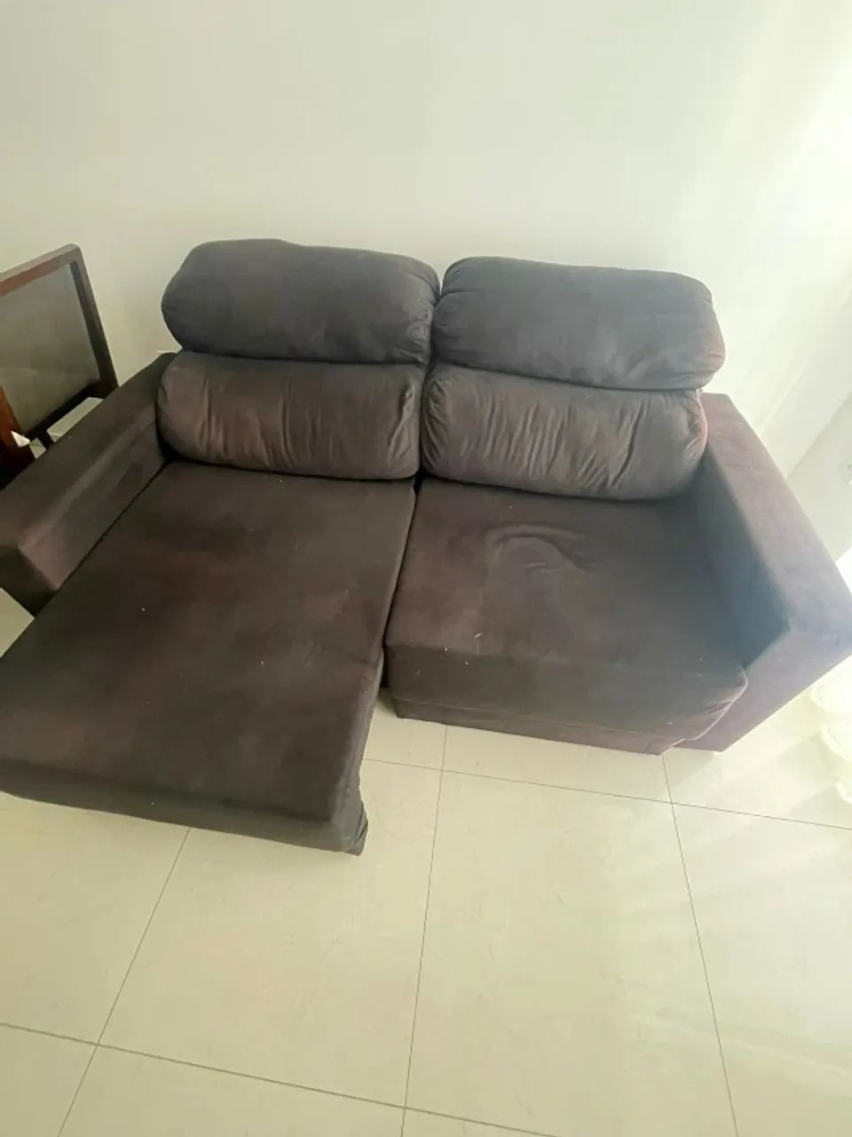 Sofá retratil 2 lugares