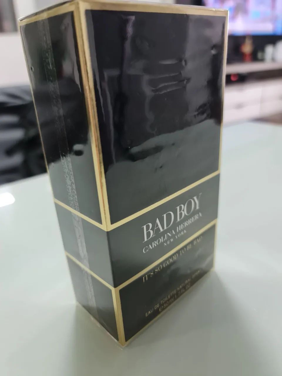 Perfume Bad Boy Carolina Herrera Original 50ml Lacrado - Foto 4