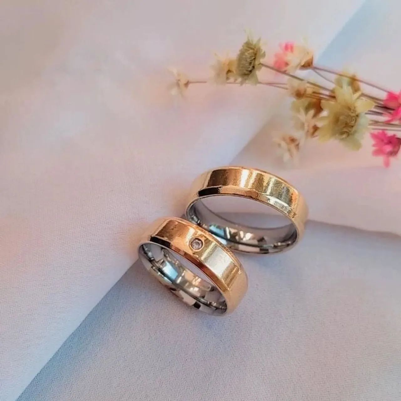 Aliança De Casamento em moeda antiga - Foto 3