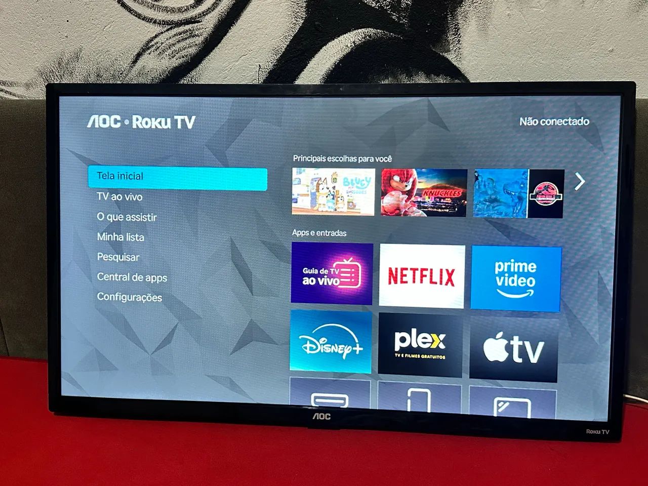 Televisão 32 AOC Smart 