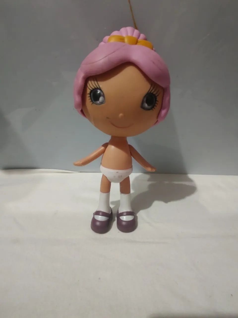 Boneca Antiga lalalops  de Vinil - 25cm 