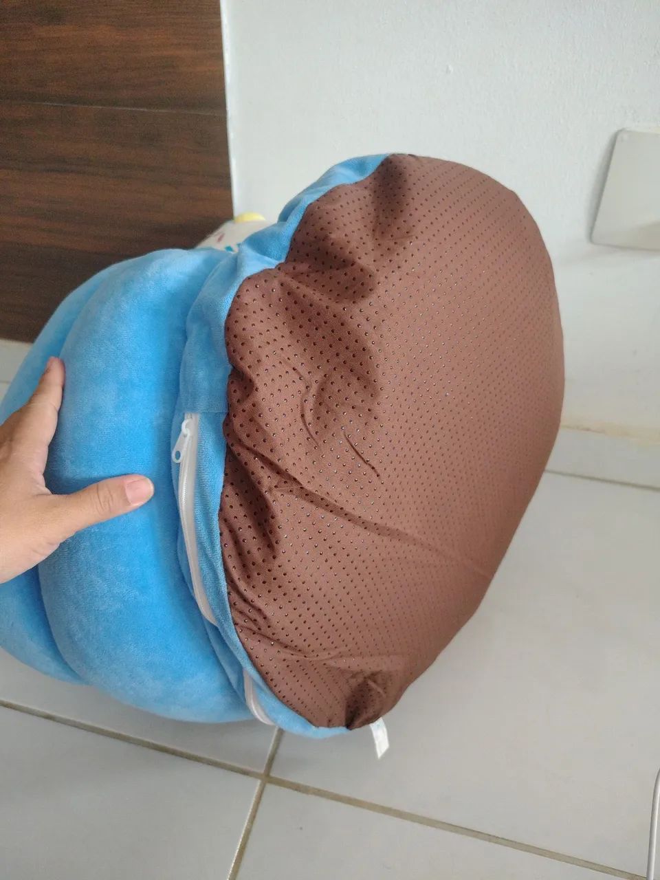 Assento de Apoio de Pelúcia para Bebê  - Foto 4