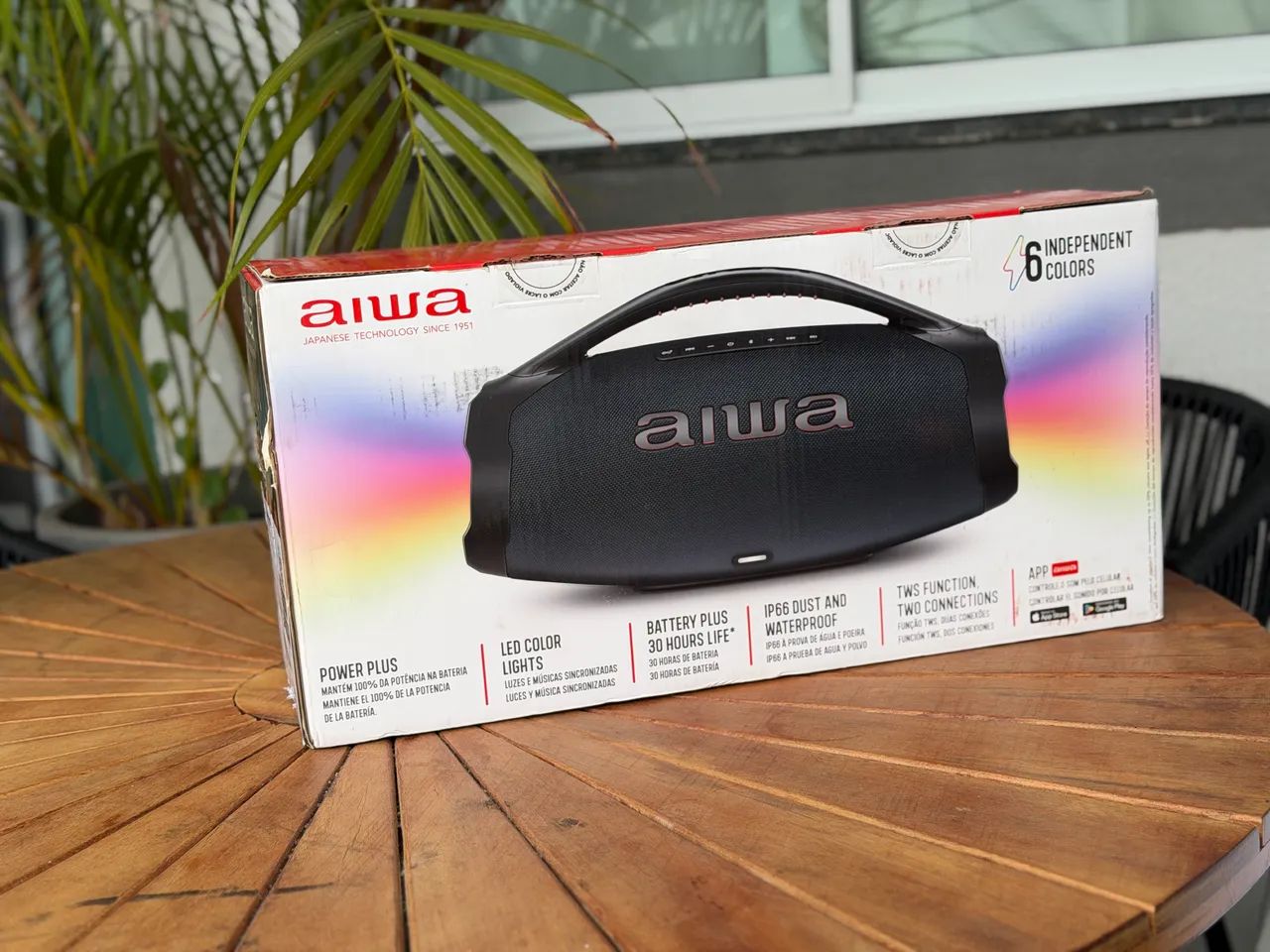 Boombox Aiwa 200 Watts  - Foto 2