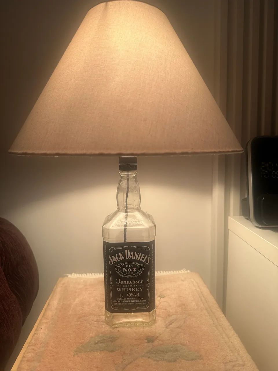 Abajur com garrafa de Jack Daniels - Foto 4
