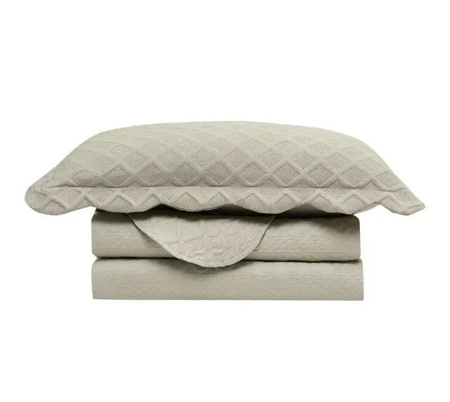 Colcha Casal Ilusion Orla 3 peças - Foto 3