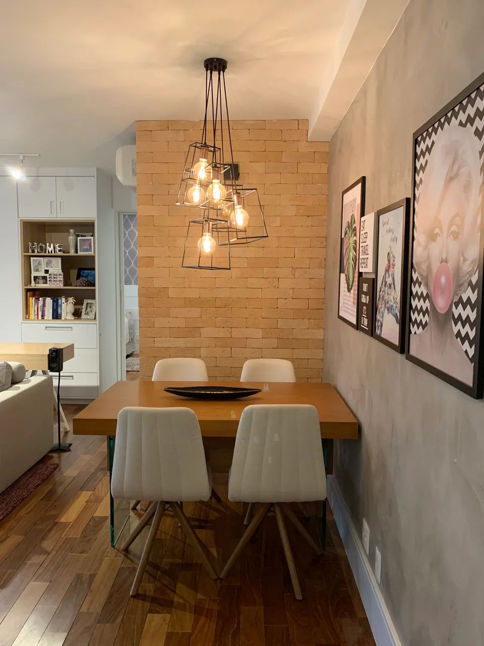 Lustre ferro e cobre estilo industrial  - Foto 4