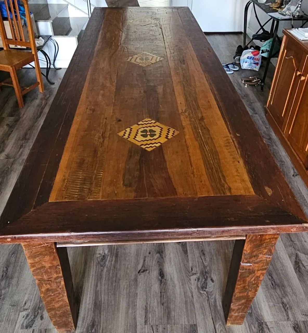 Mesa jantar rustica 12 lugares65581380801538120