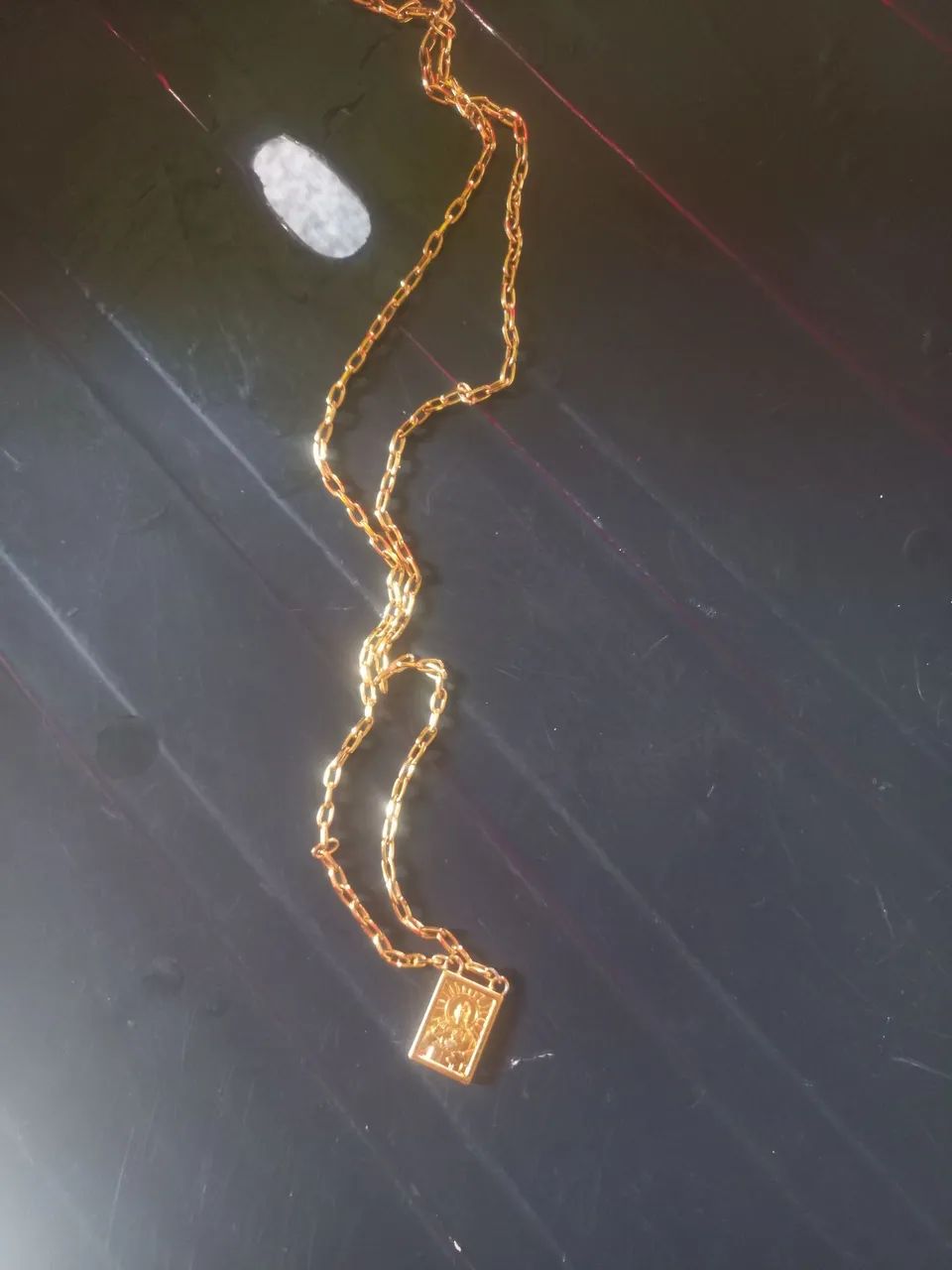 Corrente banhada ouro