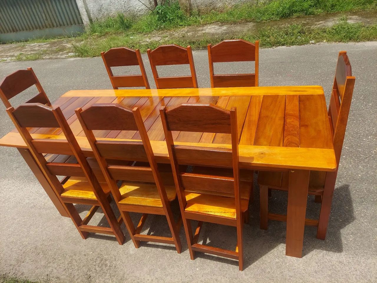Mesa com 8 cadeiras / Último jogo em estoque! - Foto 3