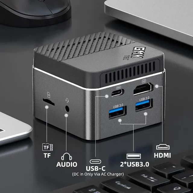 Mini Pc Gmktec kb1 Intel j4125  Memória 8gb / 512gb nve - Foto 5