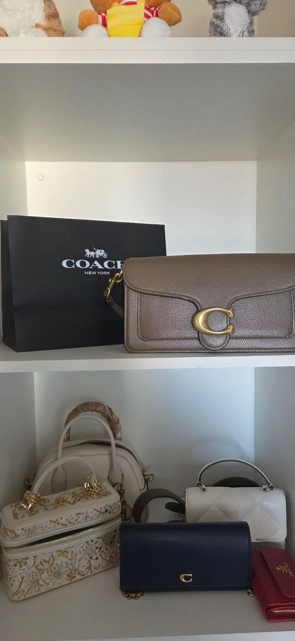 Bolsa tabby 26 COACH marrom