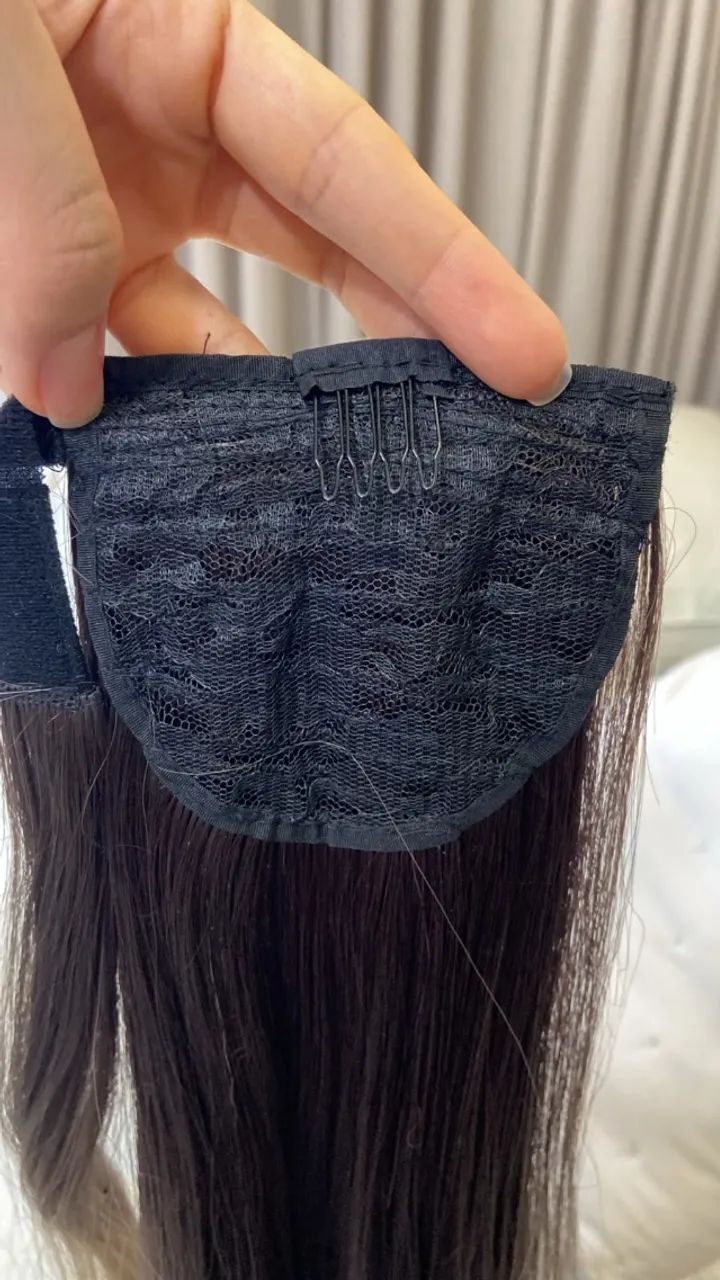 Extensão de cabelo (rabo de cavalo) - Foto 3