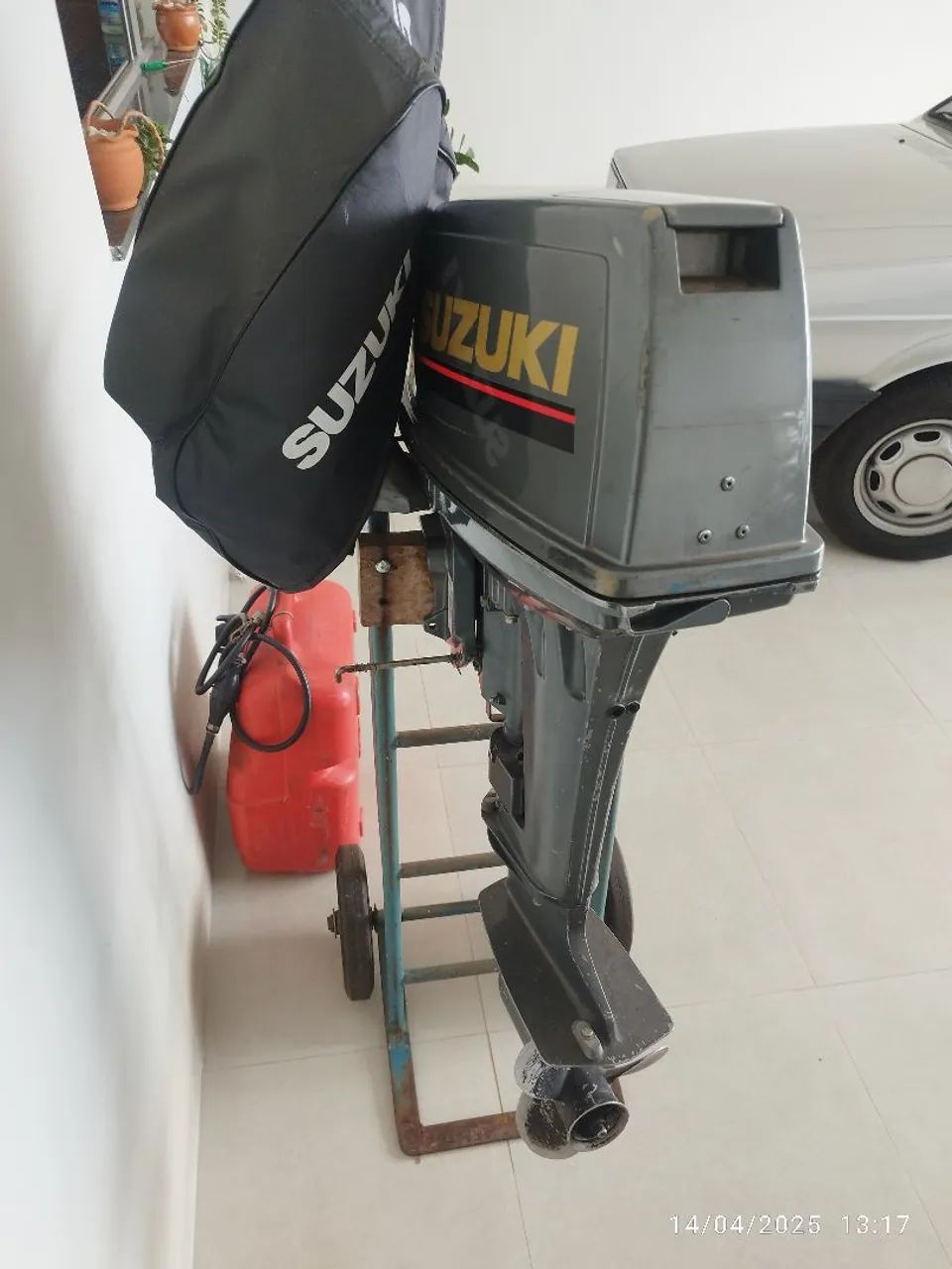 Motor Suzuki 15 Hp - todo revisado - conservado - Foto 2