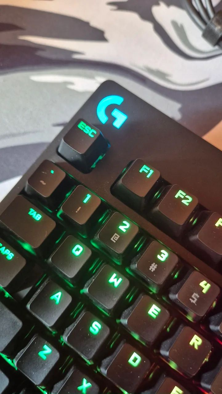 Teclado mecânico G Pro Logitech - Foto 3