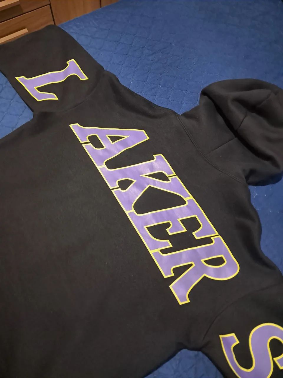 Título: Moletom Lakers Preto e Roxo NBA - Foto 4
